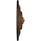 Ekena Millwork Classic Ceiling Medallion (Fits Canopies up to 4 1/8"), Hand-Painted Rust, 13 1/4"OD x 1/2"P CM13CLRUS - alternate 2